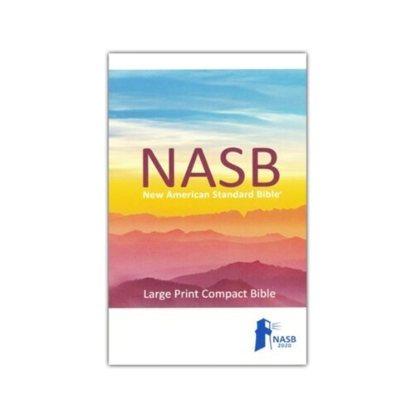 NASB 2020 Large Print Compact Bible - Navy