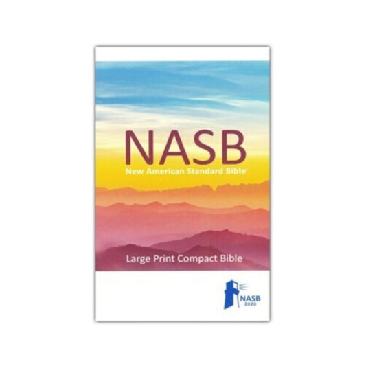 NASB 2020 Large Print Compact Bible - Navy