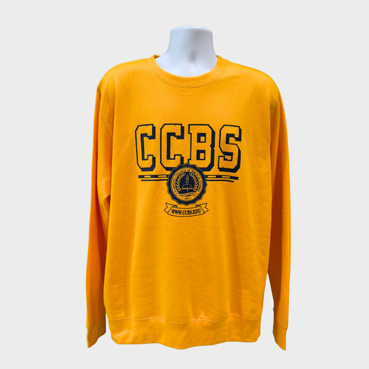 CCBS Collegiate Sweatshirt - Gold