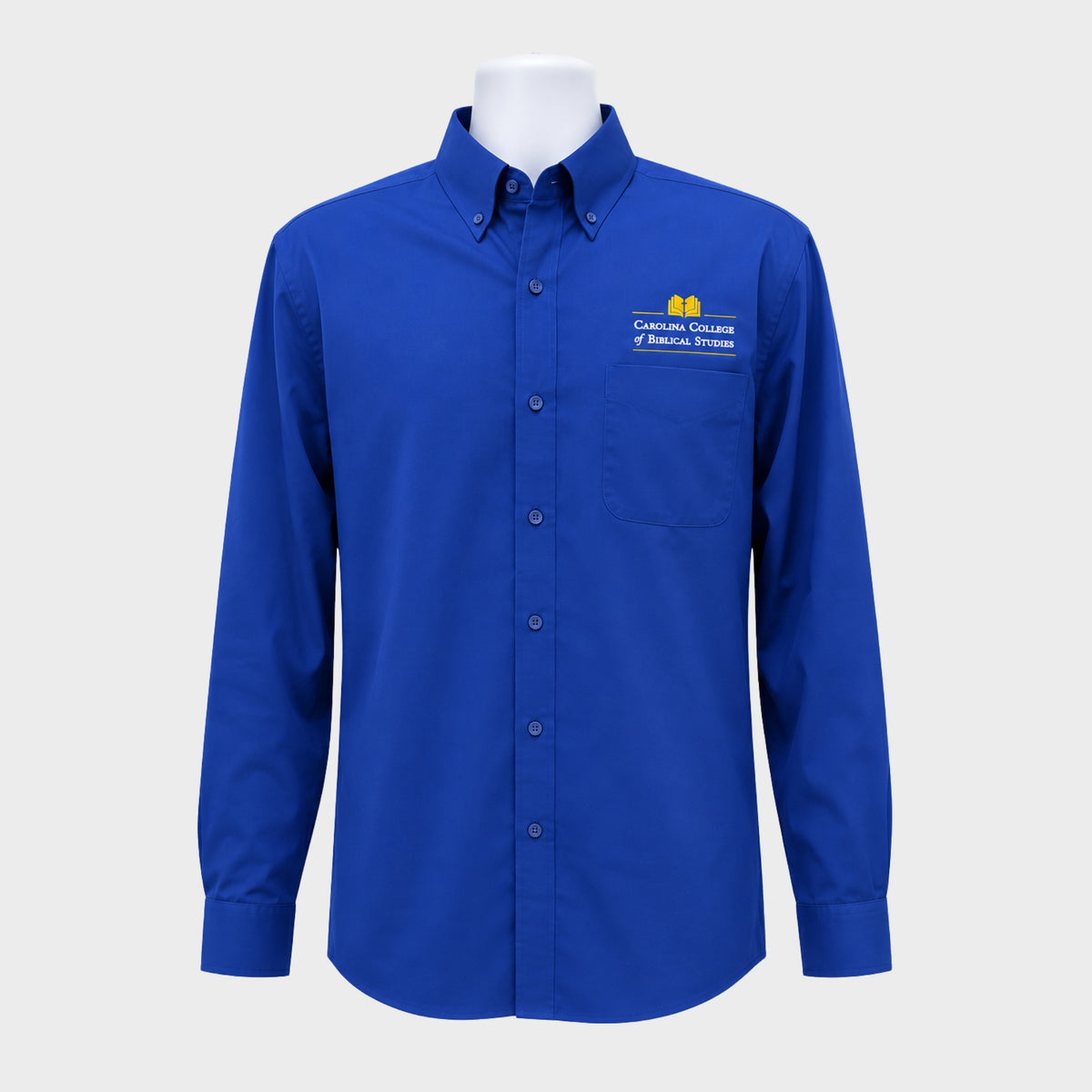 Easy Care Twill Button Up - Full Logo