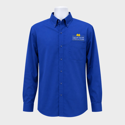 Easy Care Twill Button Up - Full Logo