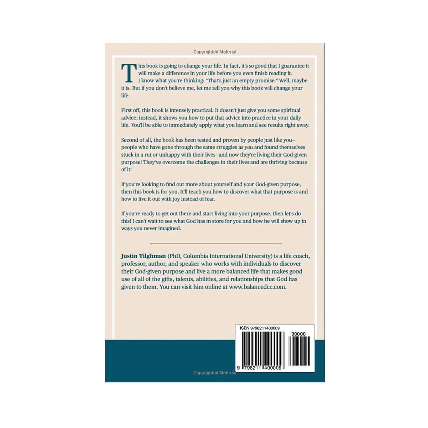 Pursuing Your Purpose by Justin Tilghman