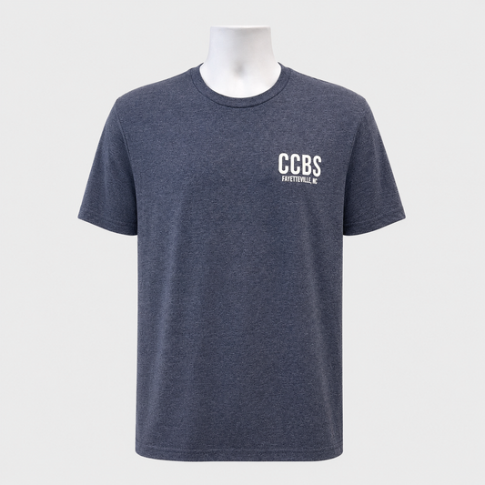 CCBS T-Shirt - Heather Navy