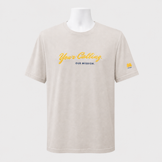 Your Calling, Our Mission T-Shirt - Iced Gray