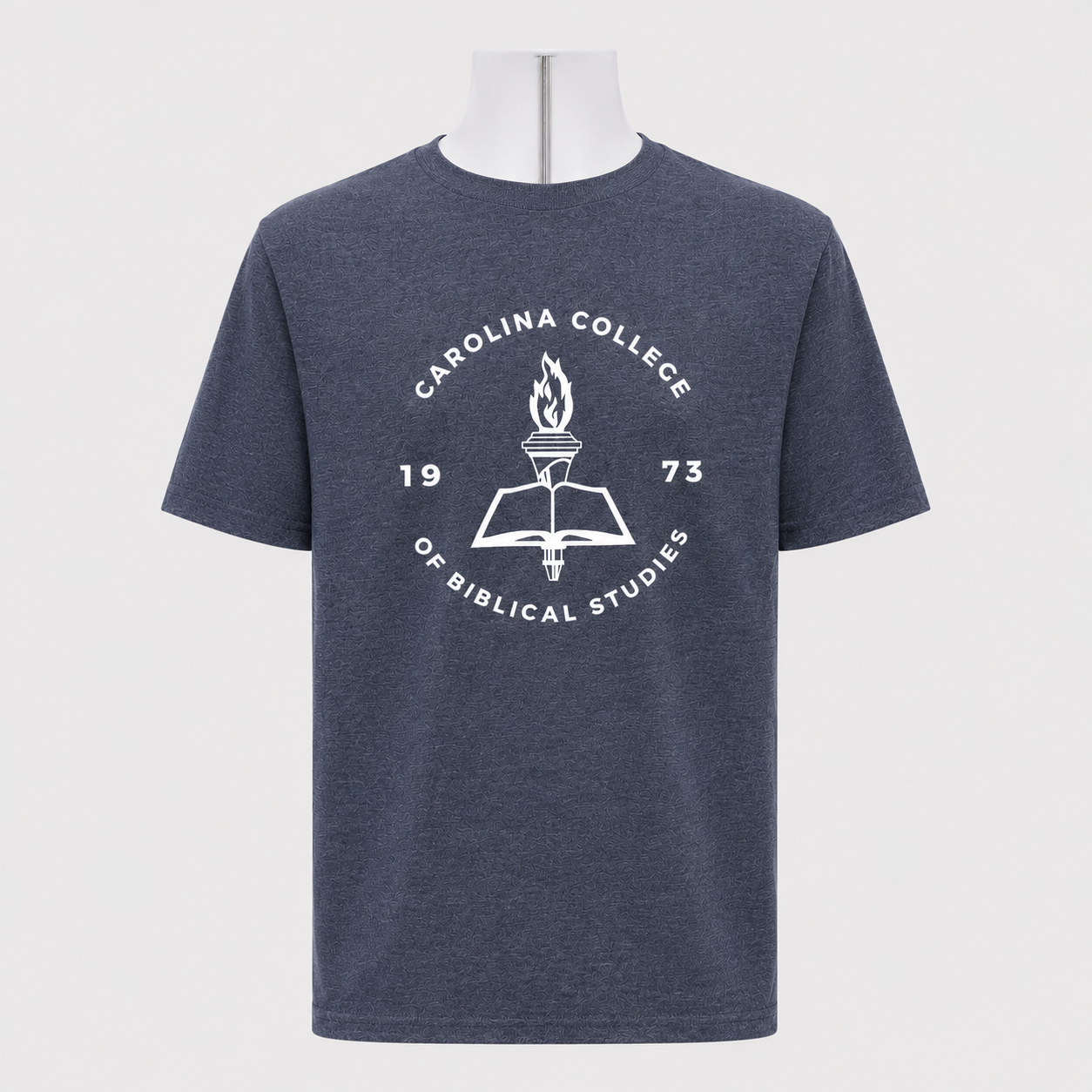CCBS T-Shirt - Heather Navy